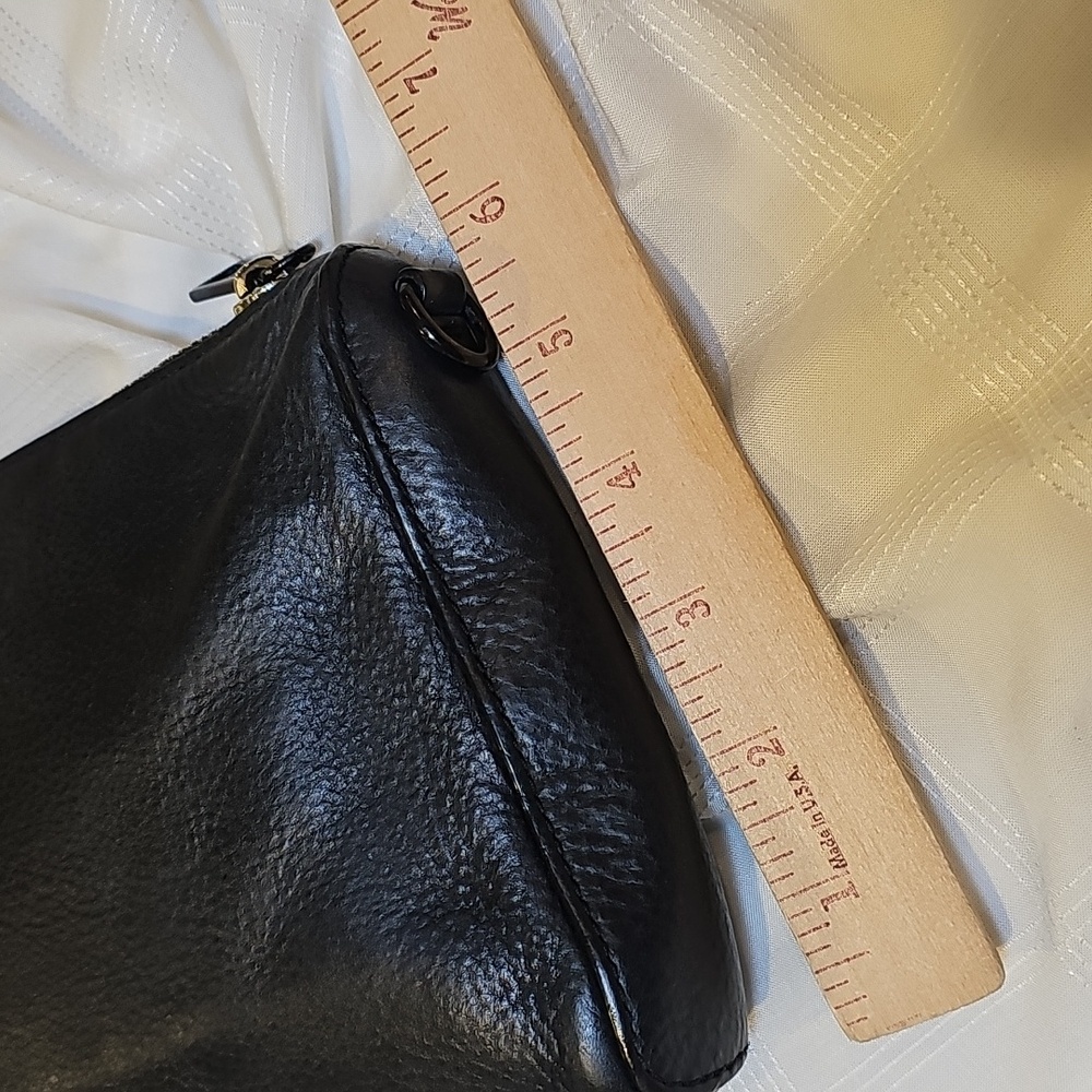 Rebecca Minkoff Black Leather Crossbody Bag Good Condition - Picture 8 of 12